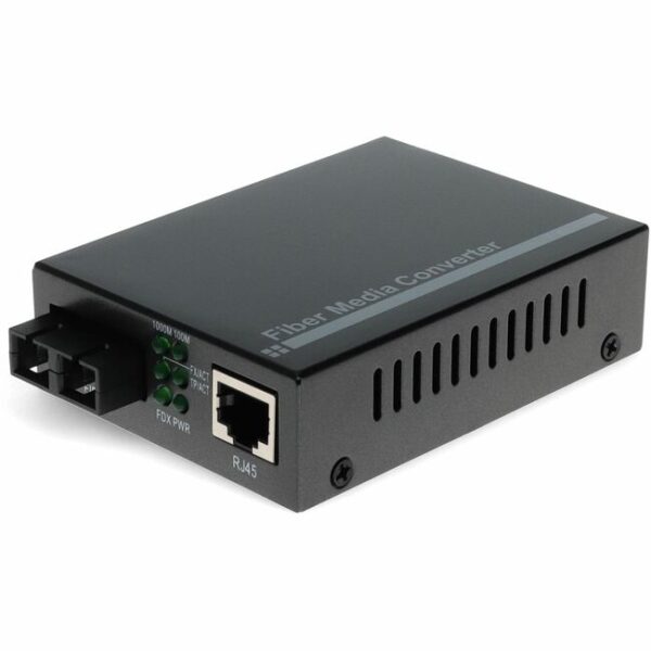 AddOn 10/100Base-TX(RJ-45) to 100Base-LX(SC) SMF 1310nm 40km Media Converter