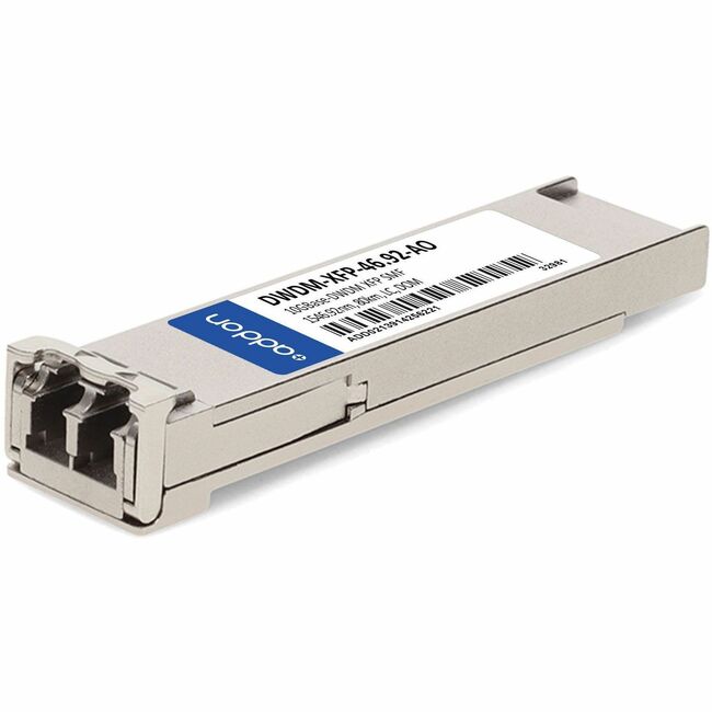 AddOn Cisco DWDM-XFP-46.92 Compatible TAA Compliant 10GBase-DWDM 100GHz XFP Transceiver (SMF, 1546.92nm, 80km, LC, DOM) - Image 2