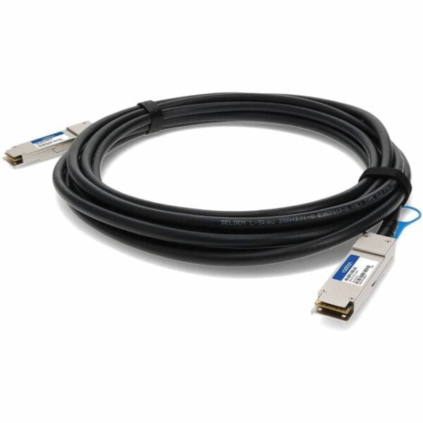 Brocade (Formerly) 40G-QSFP-C-0301 Compatible TAA Compliant 40GBase-CU QSFP+ to QSFP+ Direct Attach Cable (Passive Twinax, 3m)