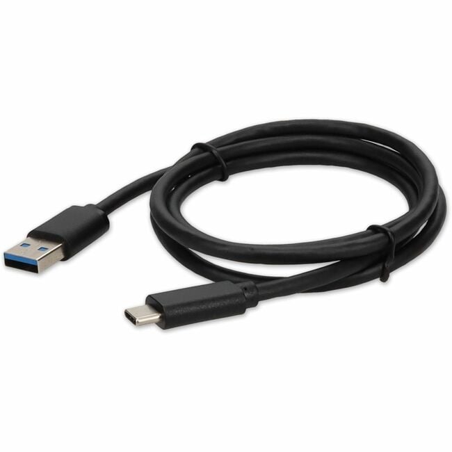 AddOn 5-Pack of 1m USB 3.1 (C) Male to USB 3.0 (A) Male Black Cables - Image 2