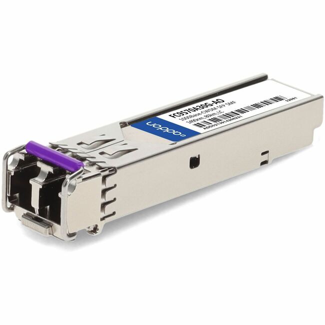 AddOn Fujitsu FC9570A30G Compatible TAA Compliant 1000Base-CWDM SFP Transceiver (SMF, 1490nm, 80km, LC) - Image 2