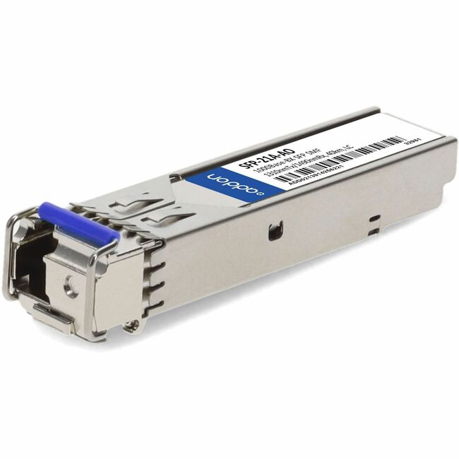 AddOn Rad SFP-21A Compatible TAA Compliant 1000Base-BX SFP Transceiver (SMF, 1310nmTx/1490nmRx, 40km, LC) - Image 2