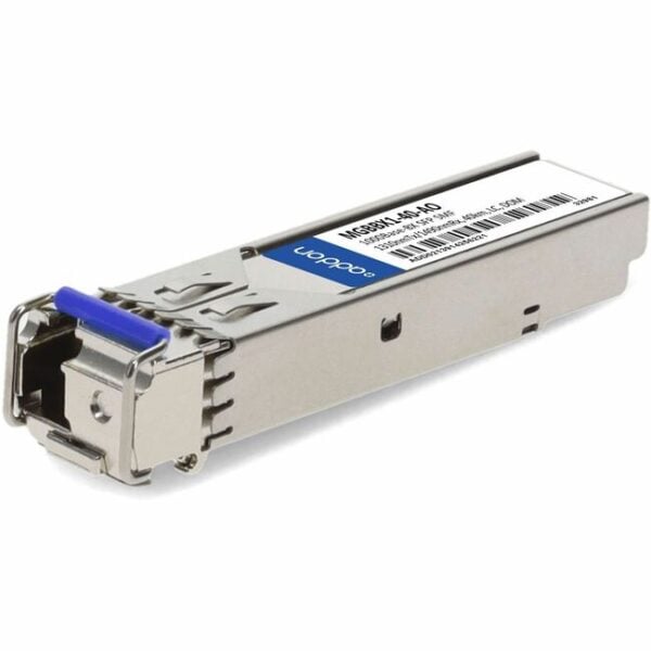 AddOn Linksys MGBBX1-40 Compatible TAA Compliant 1000Base-BX SFP Transceiver (SMF, 1310nmTx/1490nmRx, 40km, LC, DOM)