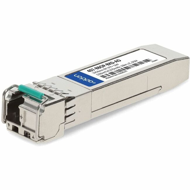 AddOn Dell 407-BBOP-BXD Compatible TAA Compliant 10GBase-BX SFP+ Transceiver (SMF, 1330nmTx/1270nmRx, 10km, LC, DOM) - Image 2