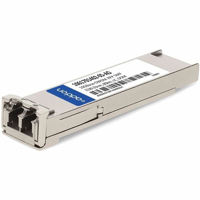 AddOn ADVA 1061701402-05 Compatible TAA Compliant 10GBase-DWDM 100GHz XFP Transceiver (SMF, 1530.33nm, 80km, LC, DOM) - Image 2