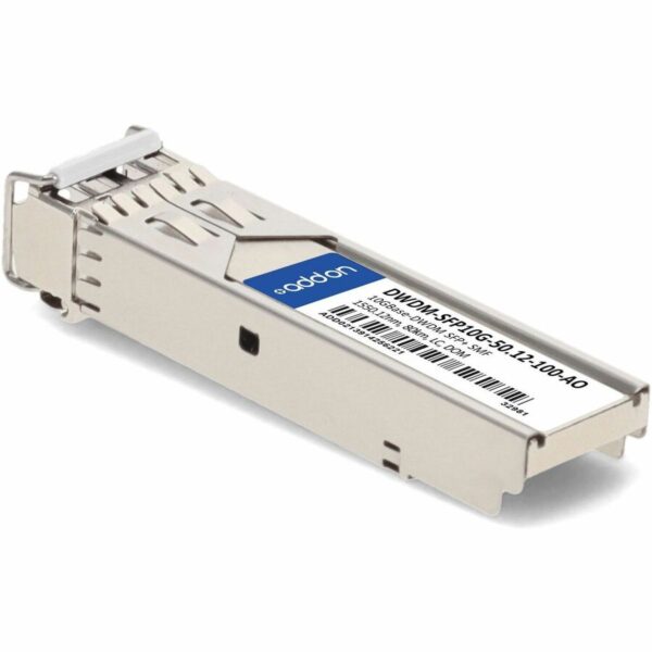 AddOn Cisco DWDM-SFP10G-50.12 Compatible TAA Compliant 10GBase-DWDM 100GHz SFP+ Transceiver (SMF, 1550.12nm, 100km, LC, DOM)