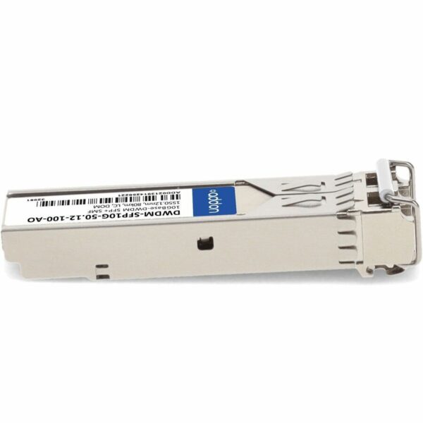 AddOn Cisco DWDM-SFP10G-50.12 Compatible TAA Compliant 10GBase-DWDM 100GHz SFP+ Transceiver (SMF, 1550.12nm, 100km, LC, DOM)