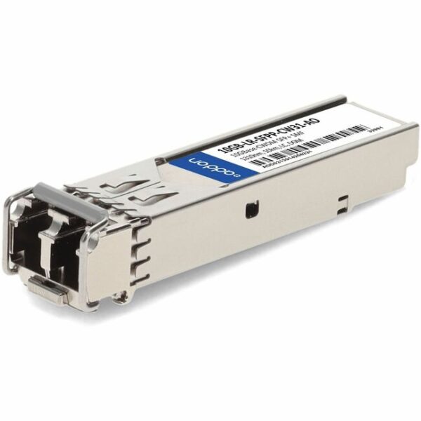 AddOn Enterasys 10GB-LR-SFPP-CW31 Compatible TAA Compliant 10GBase-CWDM SFP+ Transceiver (SMF, 1310nm, 10km, LC, DOM)