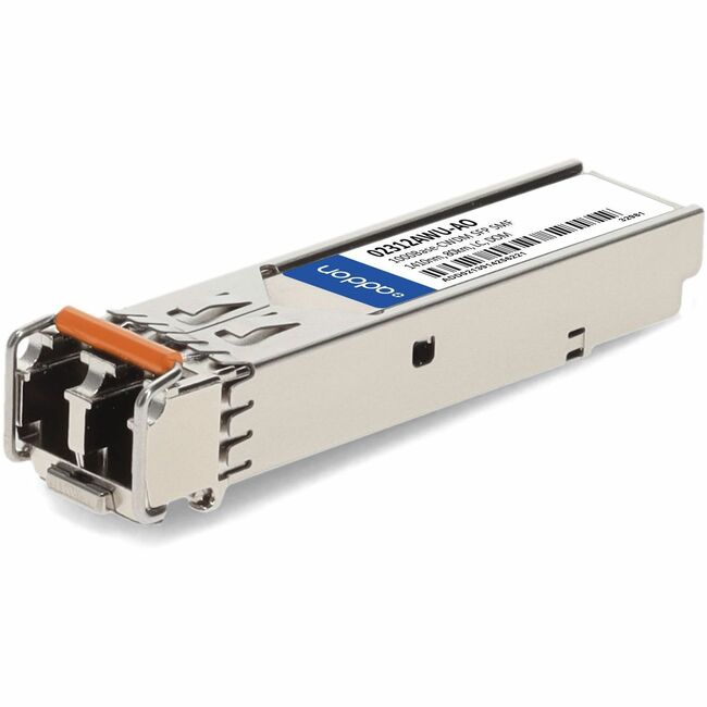 AddOn Huawei 02312AWU (CWDM-SFPGE-1411) Compatible TAA Compliant 1000Base-CWDM SFP Transceiver (SMF, 1410nm, 80km, LC, DOM) - Image 2
