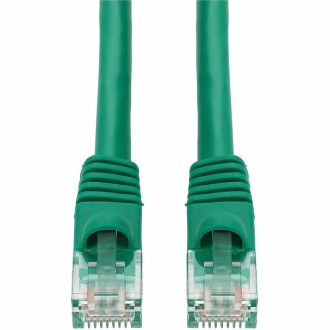 AddOn 27ft RJ-45 (Male) to RJ-45 (Male) Green Microboot, Snagless Cat6A UTP PVC Copper Patch Cable - Image 2