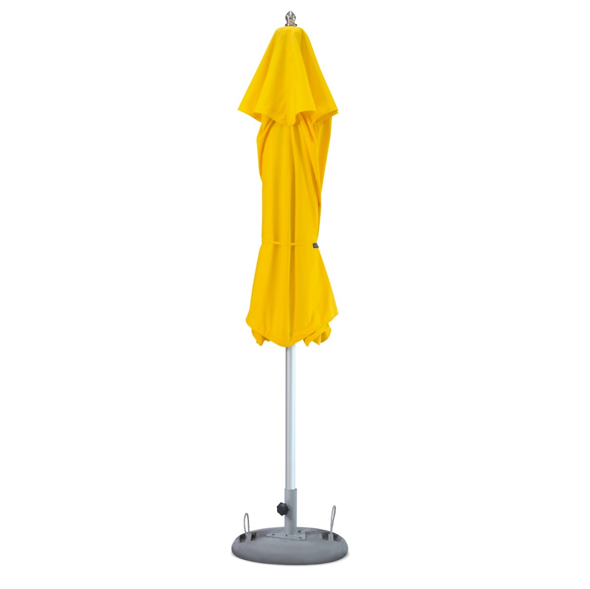 13' Yellow Polyester Round Market Patio Umbrella - Image 2