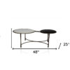 Mid Century Dual Rim Coffee Table