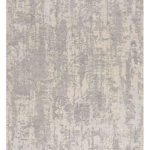 4’ X 6’ Gray Metro Modern Abstract Area Rug