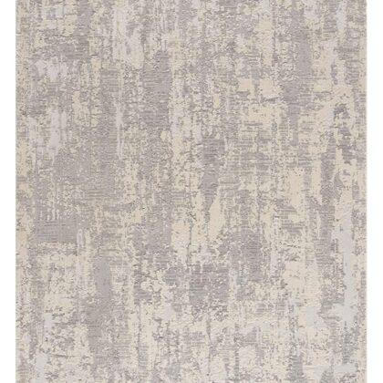 4’ X 6’ Gray Metro Modern Abstract Area Rug