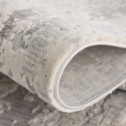 4’ X 6’ Gray Metro Modern Abstract Area Rug