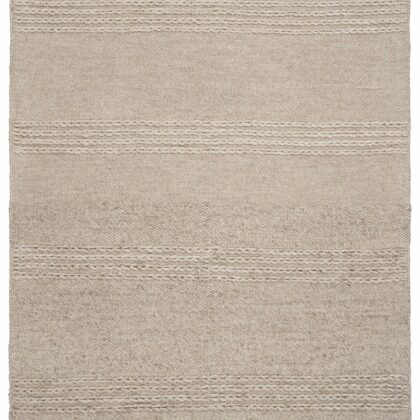 7' X 9'  Wool Natural Area Rug