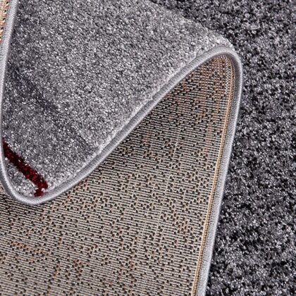 8’ X 11’ Gray Modern Geometric Area Rug