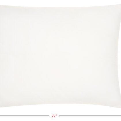16" X 22" Choice White Lumbar Pillow Insert