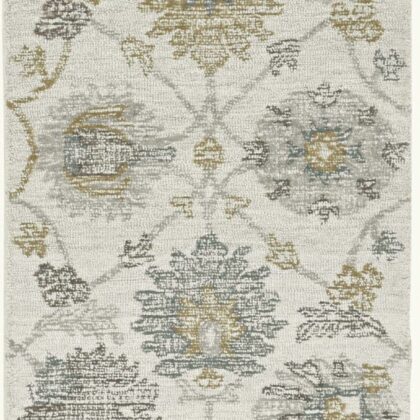 108 X 156 Ivory  Wool Rug