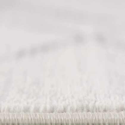 4' X 6' Gray Geometric Dhurrie Area Rug