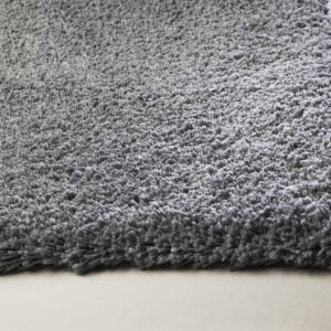 2' X 4' Polyester Grey Area Rug