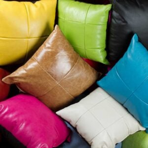 18" X 18" X 5" Red Quattro  Pillow