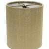 4" Antique Gold Set of 6 Drum Chandelier Lampshades