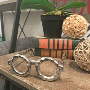 2" Silver Metal Sculpture