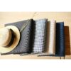 Set Of 2 Black Houndstooth Lumbar Pillow Covers