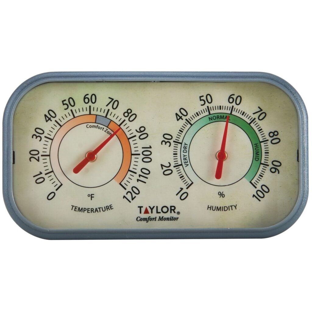 Taylor Thermometer with Humidity Meter