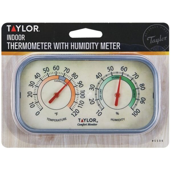 Taylor Thermometer with Humidity Meter
