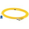 AddOn 3m FC (Male) to LC (Male) Yellow OS2 Duplex Fiber OFNR (Riser-Rated) Patch Cable