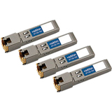 AddOn 4-Pack of Citrix EW3A0000235 Compatible TAA Compliant 10/100/1000Base-TX SFP Transceiver (Copper, 100m, RJ-45)
