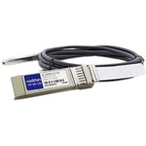 Brocade (Formerly) 58-1000027-01 Compatible TAA Compliant 10GBase-CU SFP+ to SFP+ Direct Attach Cable (Active Twinax, 3m)