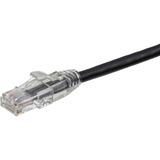 Axiom 3FT CAT6 UTP 550mhz Patch Cable Clear Snagless Boot (Black) - TAA Compliant