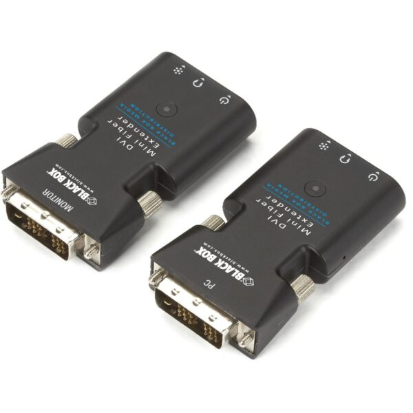 Black Box Mini Extender Kit for DVI-D and Stereo Audio over Fiber