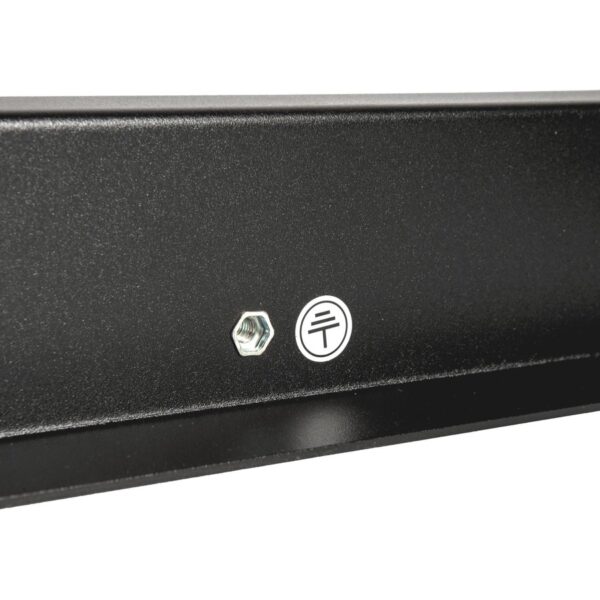 Rocstor SolidRack 25U Adjustable Depth Open Frame 4 Post Rack w/ Casters