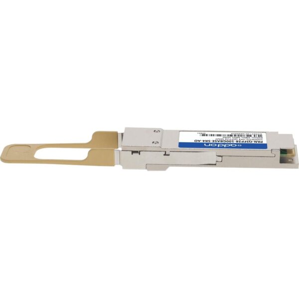 AddOn Palo Alto Networks PAN-QSFP28-100GBASE-SR4 Compatible TAA Compliant 100GBase-SR4 QSFP28 Transceiver (MMF, 850nm, 100m, MPO, DOM)