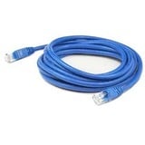 AddOn 9ft RJ-45 (Male) to RJ-45 (Male) Blue Microboot, Snagless Cat6A UTP PVC Copper Patch Cable