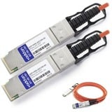 AddOn Cisco QSFP-H40G-AOC15M Compatible TAA Compliant 40GBase-AOC QSFP+ to QSFP+ Direct Attach Cable (850nm, MMF, 15m)