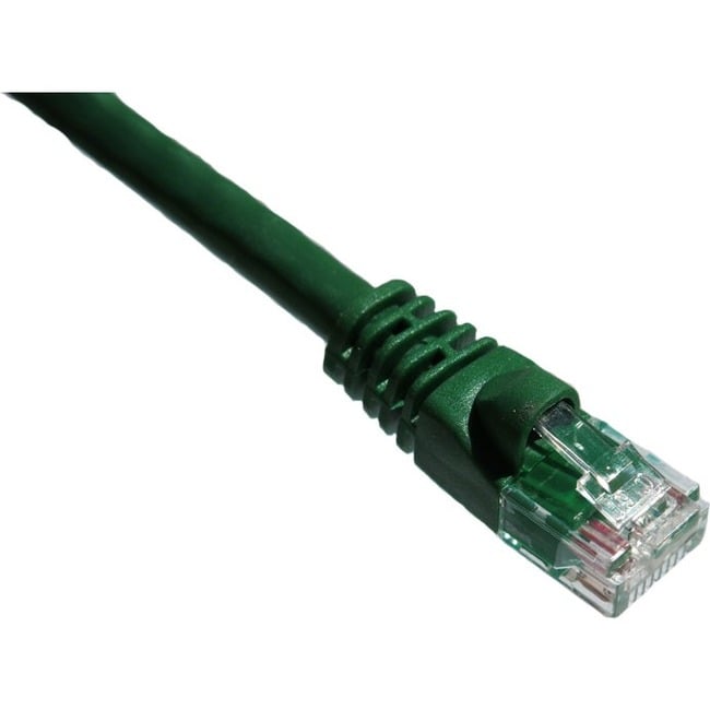 Axiom 20FT CAT5E 350mhz Patch Cable Molded Boot (Green) - Image 2