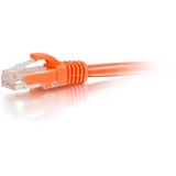 C2G 2ft Cat6a Snagless Unshielded (UTP) Network Patch Ethernet Cable-Orange