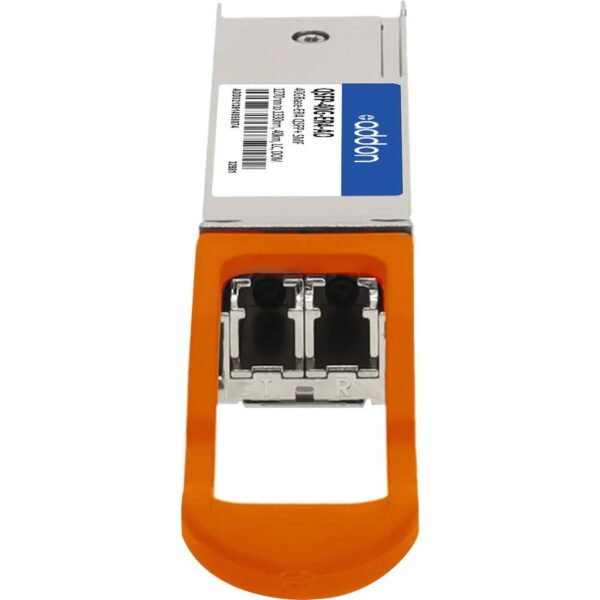 AddOn Cisco QSFP-40G-ER4 Compatible TAA Compliant 40GBase-ER4 QSFP+ Transceiver (SMF, 1270nm to 1330nm, 40km, LC, DOM)