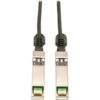 Tripp Lite 5M SFP+ 10Gbase-CU Twinax Passive Copper Cable SFP-H10GB-CU5M Compatible Black 16ft 16'