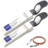 AddOn Avago Compatible TAA Compliant 10GBase-AOC SFP+ to SFP+ Direct Attach Cable (850nm, MMF, 15m)