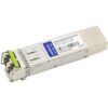 AddOn Cisco CWDM-SFP10G-1550-80 Compatible TAA Compliant 10GBase-CWDM SFP+ Transceiver (SMF, 1550nm, 80km, LC, DOM)