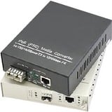 AddOn 2 10/100/1000Base-TX(RJ-45) to 2 1000Base-BXU(ST) SMF 1310nmTX/1550nmRX 20km Industrial Media Converter