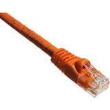 Axiom 15FT CAT6A 650mhz Patch Cable Molded Boot (Orange) - TAA Compliant