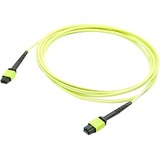 AddOn 8m MPO (Female) to MPO (Female) 12-Strand Orange OM1 Crossover Fiber OFNR (Riser-Rated) Patch Cable