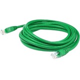 AddOn 3ft RJ-45 (Male) to RJ-45 (Male) Straight Green Cat5e UTP PVC Copper Patch Cable